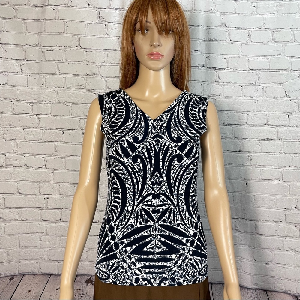 New Chico's Travelers Liquid Knit Sleeveless Top Size 00 US XS